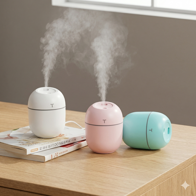 Mini Umidificador Difusor Aromatizador Egg Portátil Usb Led Aromatizador De Ambiente Purificador De Ar Casa Escritório