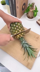 Descascador e Fatiador de Abacaxi Espiral Aço Inox