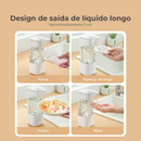 Dispenser Automático De Sabão Líquido USB Recarregável Detergente Saboneteira Do Banheiro Cozinha