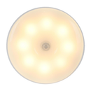 Luminária Luz LED Sensor de Movimento Magnética USB Recarregável Sem Fio com-Duas cores Lâmpada Noturna