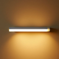 Kit 2 Smart Luminária Inteligente Ultra LED com sensor de movimento sem fio e Recarregável USB fino barra 50cm