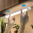 Kit 2 Smart Luminária Inteligente Ultra LED com sensor de movimento sem fio e Recarregável USB fino barra 50cm