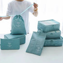 Kit Organizador de Mala 7 Peças